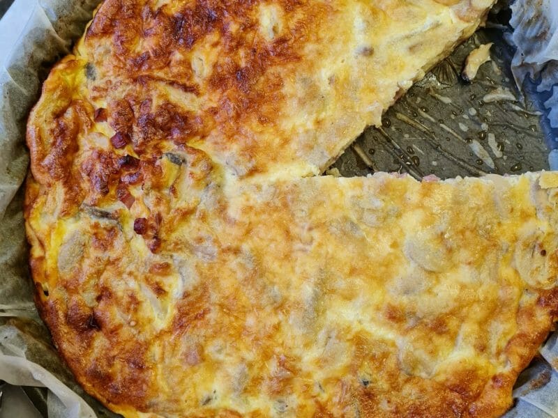 Cliquez pour zoomer ! Quiche sans pâte Thermomix par mnana