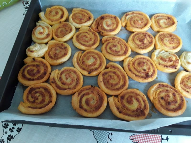 Cliquez pour zoomer ! Roulés au chorizo Thermomix par Chantal56