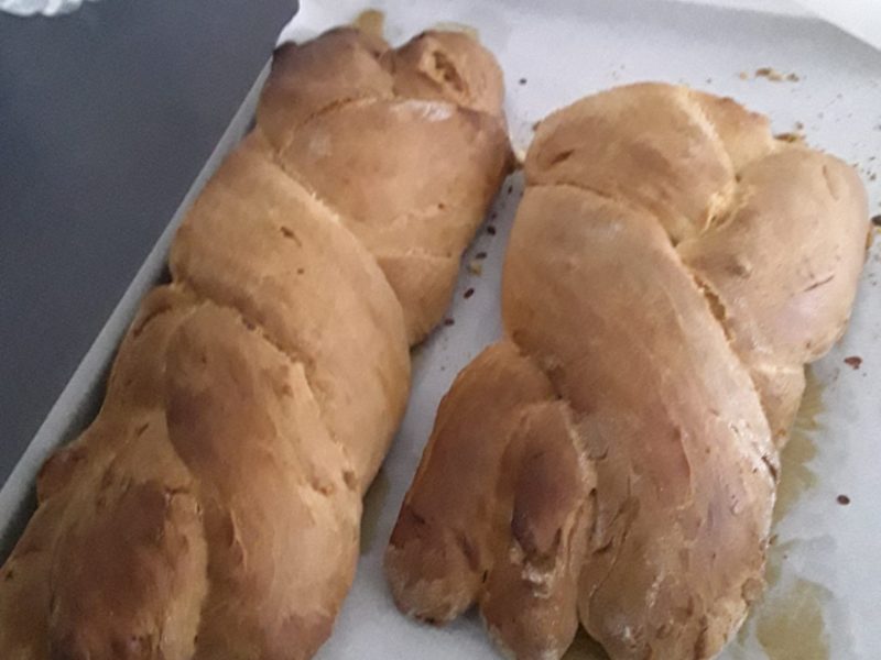 Cliquez pour zoomer ! Brioche tressée à la mie filante Thermomix par Chantal56