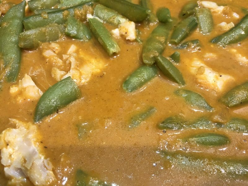 Cliquez pour zoomer ! Curry de poisson au lait de coco Thermomix par sandrine_259