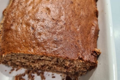 Cliquez pour zoomer ! Cake banane et pépites de chocolat Thermomix par Danielle14220