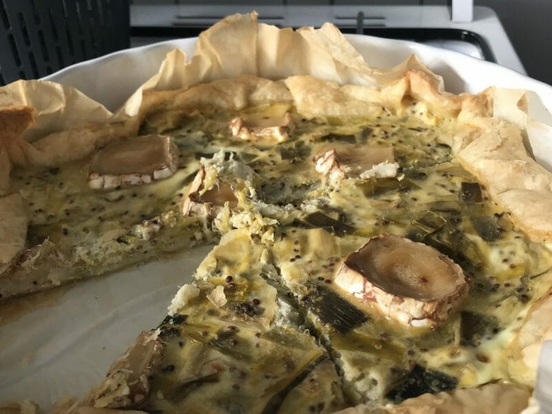 Cliquez pour zoomer ! Tarte aux poireaux Thermomix par laurie_04