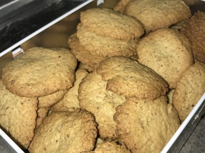 Cliquez pour zoomer ! Biscuits aux flocons d’avoine et amandes Thermomix par laurie_04