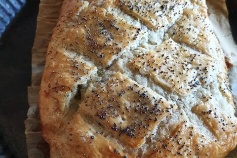 Cliquez pour zoomer ! Feuilleté saumon et poireaux Thermomix par toise