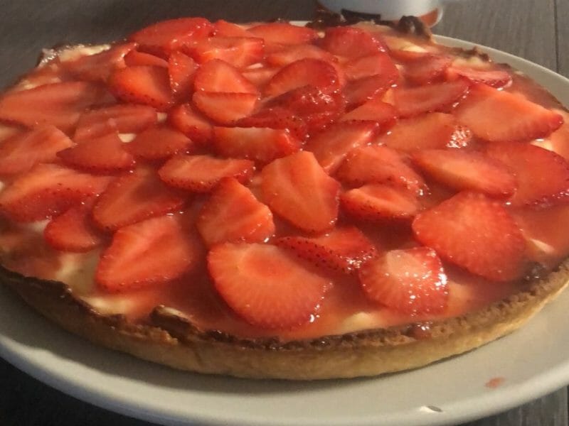 Cliquez pour zoomer ! Tarte aux fraises Thermomix par melina_ts