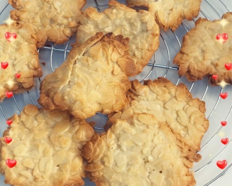 Cliquez pour zoomer ! Tuiles aux amandes Thermomix par katn