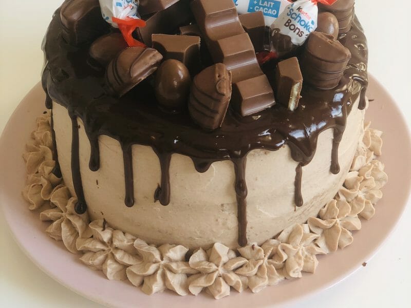 Cliquez pour zoomer ! Layer cake Kinder Bueno Thermomix par dora69