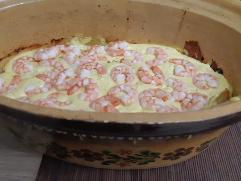 Cliquez pour zoomer ! Baeckeoffe aux poissons Thermomix par lena51