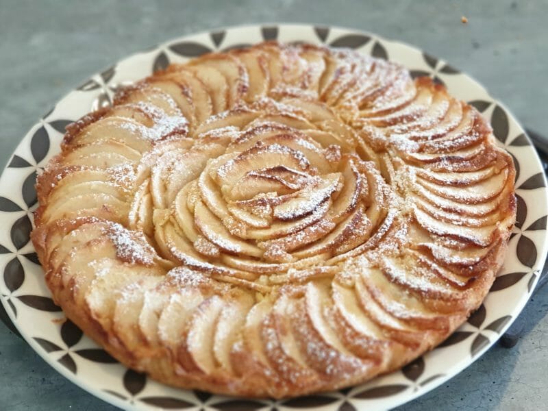 Cliquez pour zoomer ! Tarte Suisse aux pommes Thermomix par Zabounette49