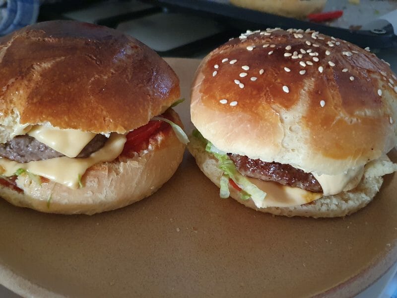 Cliquez pour zoomer ! Pains hamburger Thermomix par isabelle_mig