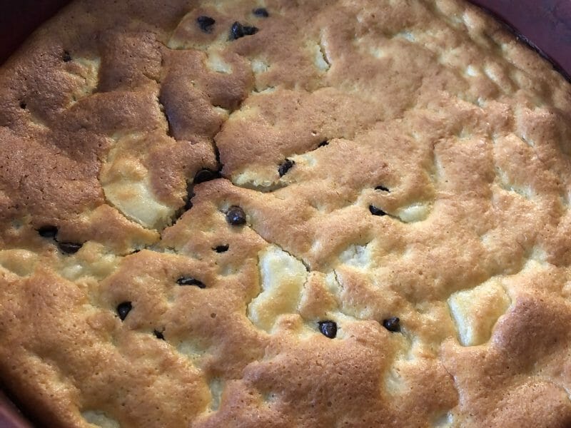 Cliquez pour zoomer ! Gâteau des femmes pressées poires et chocolat Thermomix par dodo81240