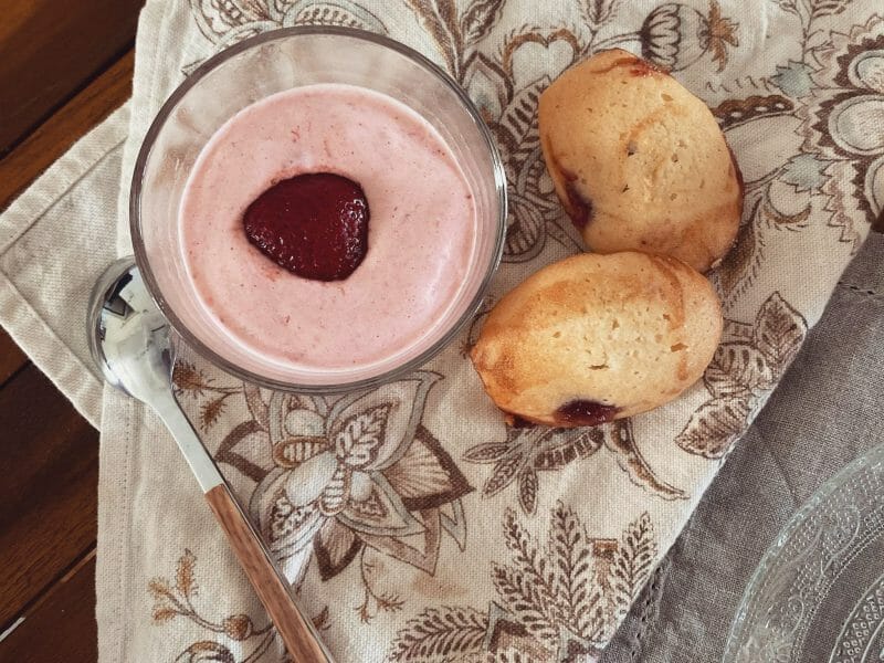 Cliquez pour zoomer ! Mousse de fraises Thermomix par daude7