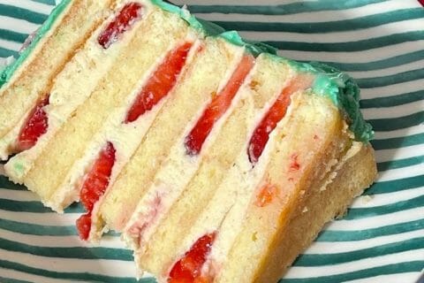Cliquez pour zoomer ! Fraisier Thermomix par SoMoJo