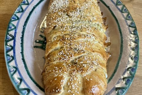 Cliquez pour zoomer ! Feuilleté saumon et poireaux Thermomix par SoMoJo