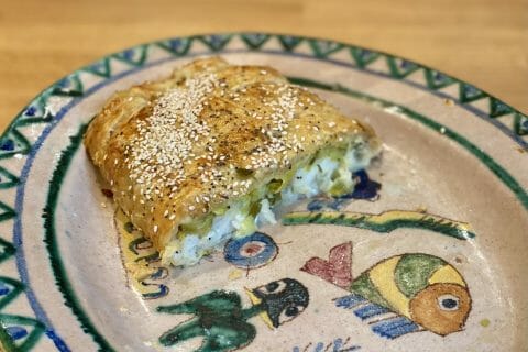 Cliquez pour zoomer ! Feuilleté saumon et poireaux Thermomix par SoMoJo