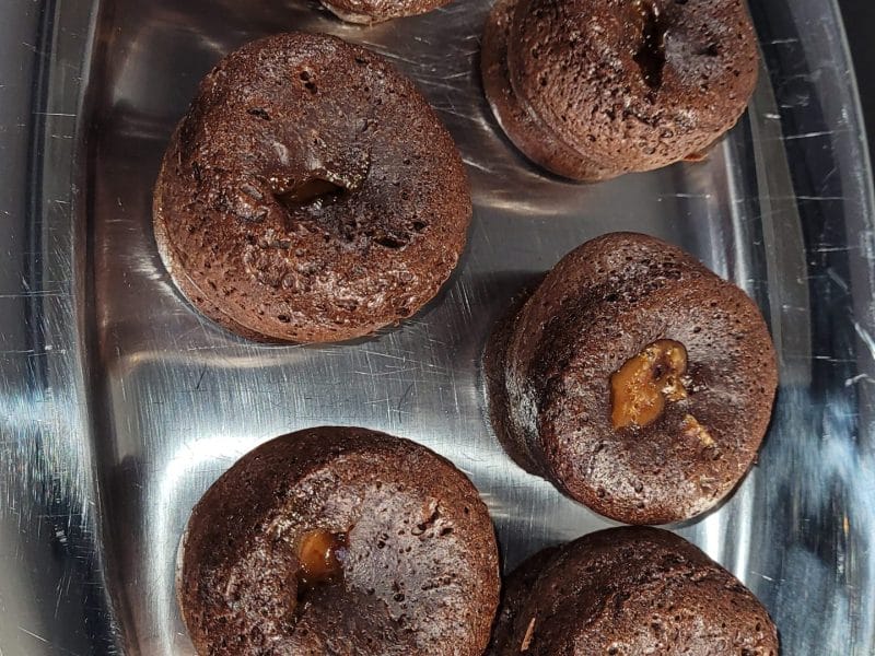 Cliquez pour zoomer ! Moelleux au chocolat cœur fondant Thermomix par lya17