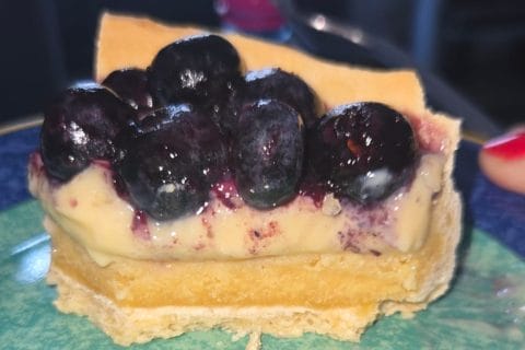 Cliquez pour zoomer ! Tarte aux myrtilles Thermomix par lya17