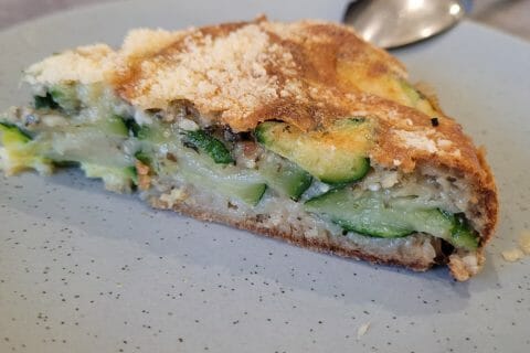 Cliquez pour zoomer ! Gâteau invisible aux courgettes Thermomix par lya17