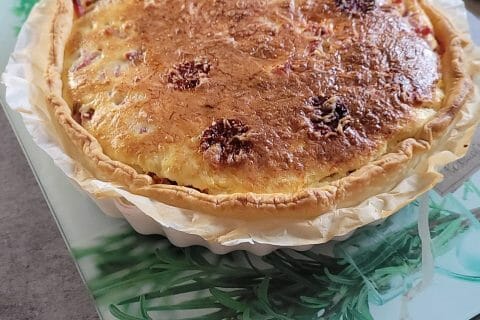 Cliquez pour zoomer ! Quiche lorraine Thermomix par lya17