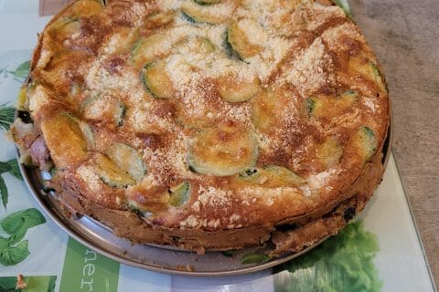 Cliquez pour zoomer ! Gâteau invisible aux courgettes Thermomix par lya17