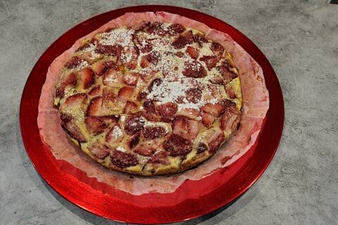 Cliquez pour zoomer ! Clafoutis aux fraises Thermomix par lya17