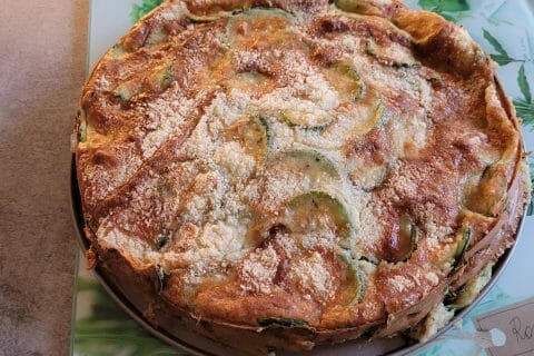 Cliquez pour zoomer ! Gâteau invisible aux courgettes Thermomix par lya17
