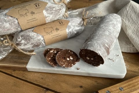 Cliquez pour zoomer ! Saucisson au chocolat Thermomix par lucile_30