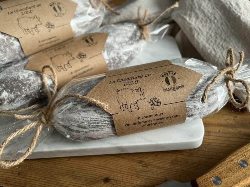 Cliquez pour zoomer ! Saucisson au chocolat Thermomix par lucile_30