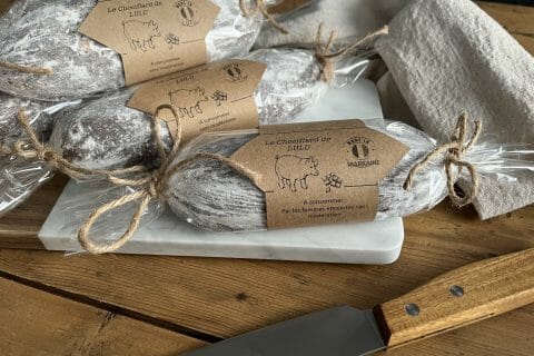 Cliquez pour zoomer ! Saucisson au chocolat Thermomix par lucile_30