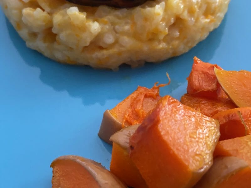 Cliquez pour zoomer ! Risotto de butternut aux châtaignes Thermomix par martifab