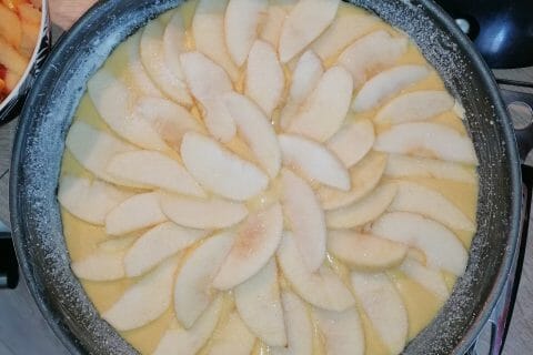 Cliquez pour zoomer ! Gâteau aux pommes et mascarpone Thermomix par Marjo