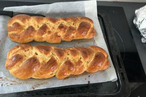 Cliquez pour zoomer ! Brioche tressée à la mie filante Thermomix par soazzz22