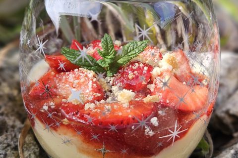 Cliquez pour zoomer ! Tarte aux fraises destructurée Thermomix par sevc1731