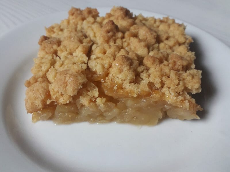 Cliquez pour zoomer ! Crumble aux Pommes Thermomix par anastasiamimilolo