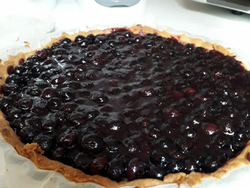 Cliquez pour zoomer ! Tarte aux myrtilles Thermomix par anastasiamimilolo