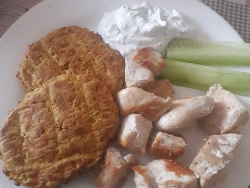 Cliquez pour zoomer ! Galettes de courgettes grecques Thermomix par anastasiamimilolo