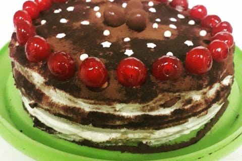 Cliquez pour zoomer ! Bûche Tiramisu Thermomix par anastasiamimilolo