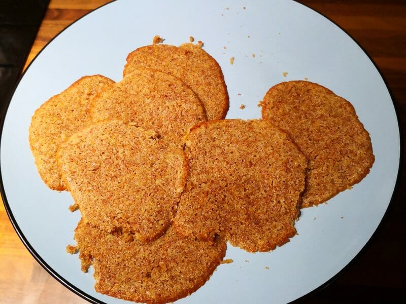 Cliquez pour zoomer ! Havreflarn (galettes de flocons d’avoine) Thermomix par mounie13