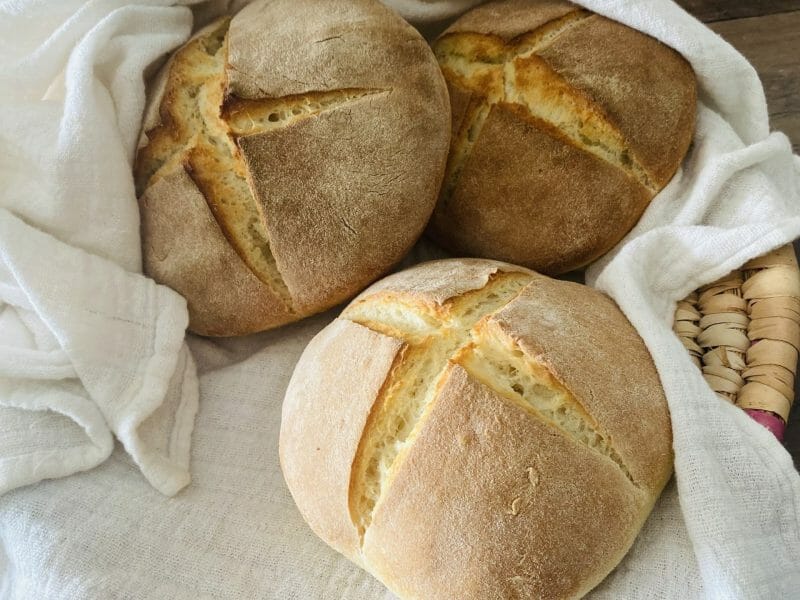 Cliquez pour zoomer ! Pains à la semoule au four Thermomix par lilymom