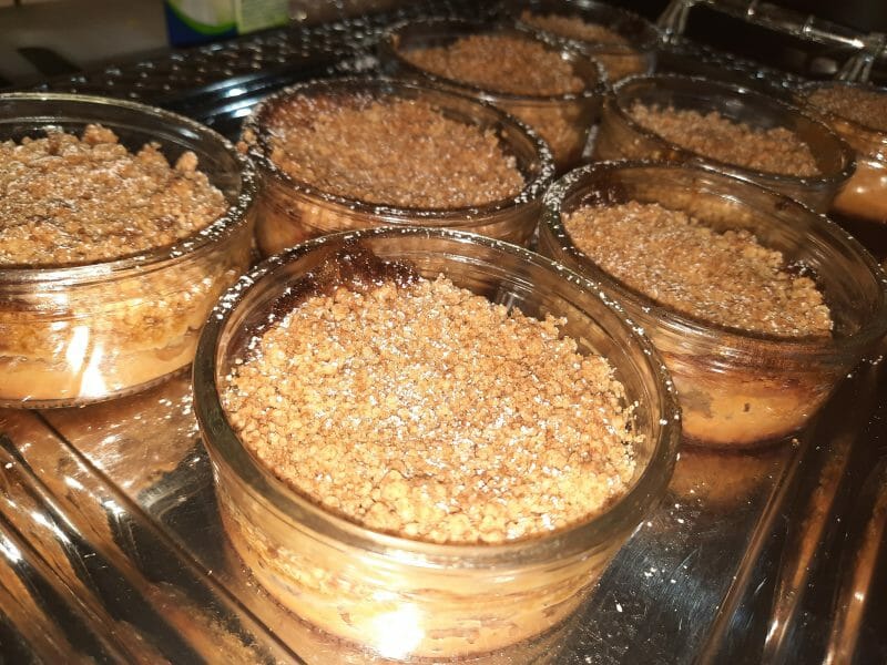 Cliquez pour zoomer ! Crumble au kaki Thermomix par bouchra