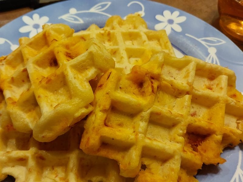 Cliquez pour zoomer ! Gaufres au chorizo Thermomix par clan