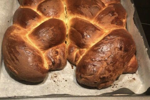 Cliquez pour zoomer ! Brioche tressée à la mie filante Thermomix par karl76