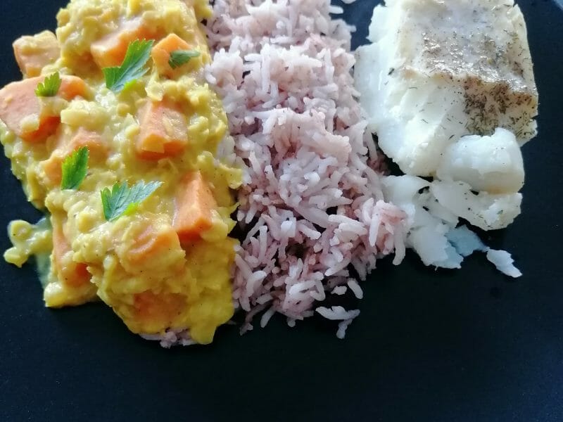 Cliquez pour zoomer ! Dhal de patate douce et de lentilles corail Thermomix par marie-laure_14