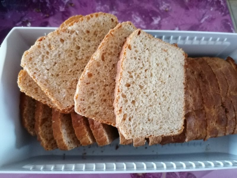 Cliquez pour zoomer ! Pain de mie complet Thermomix par natcha298