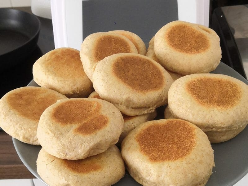 Cliquez pour zoomer ! Muffins anglais Thermomix par chlondj