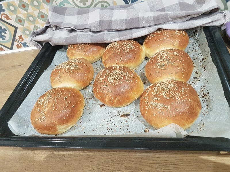 Cliquez pour zoomer ! Pains hamburger Thermomix par bid