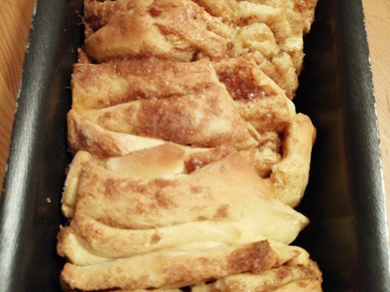 Cliquez pour zoomer ! Brioche à effeuiller à la cannelle Thermomix par choupette1973