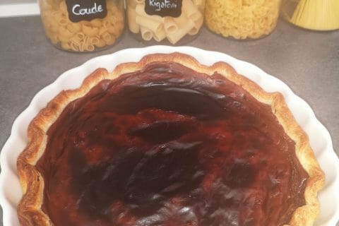 Cliquez pour zoomer ! Flan pâtissier au chocolat Thermomix par Cahuet