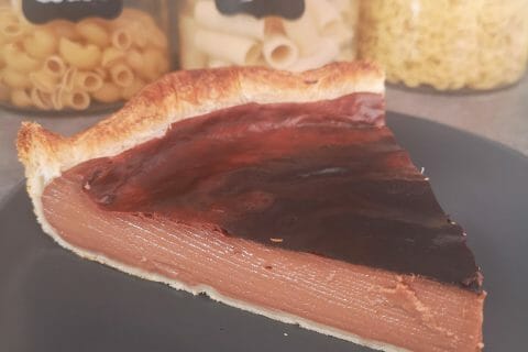 Cliquez pour zoomer ! Flan pâtissier au chocolat Thermomix par Cahuet