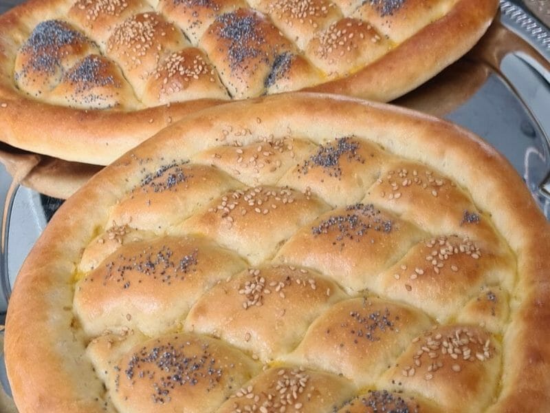 Cliquez pour zoomer ! Pain turc (pain pide) Thermomix par Rafica